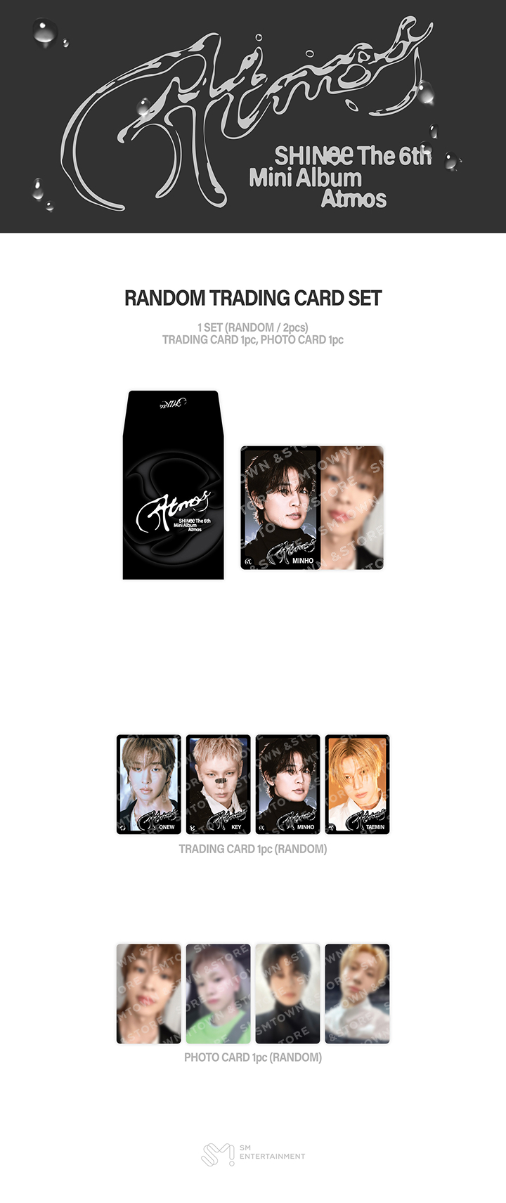 SHINee Random Trading Card 'Atmos'