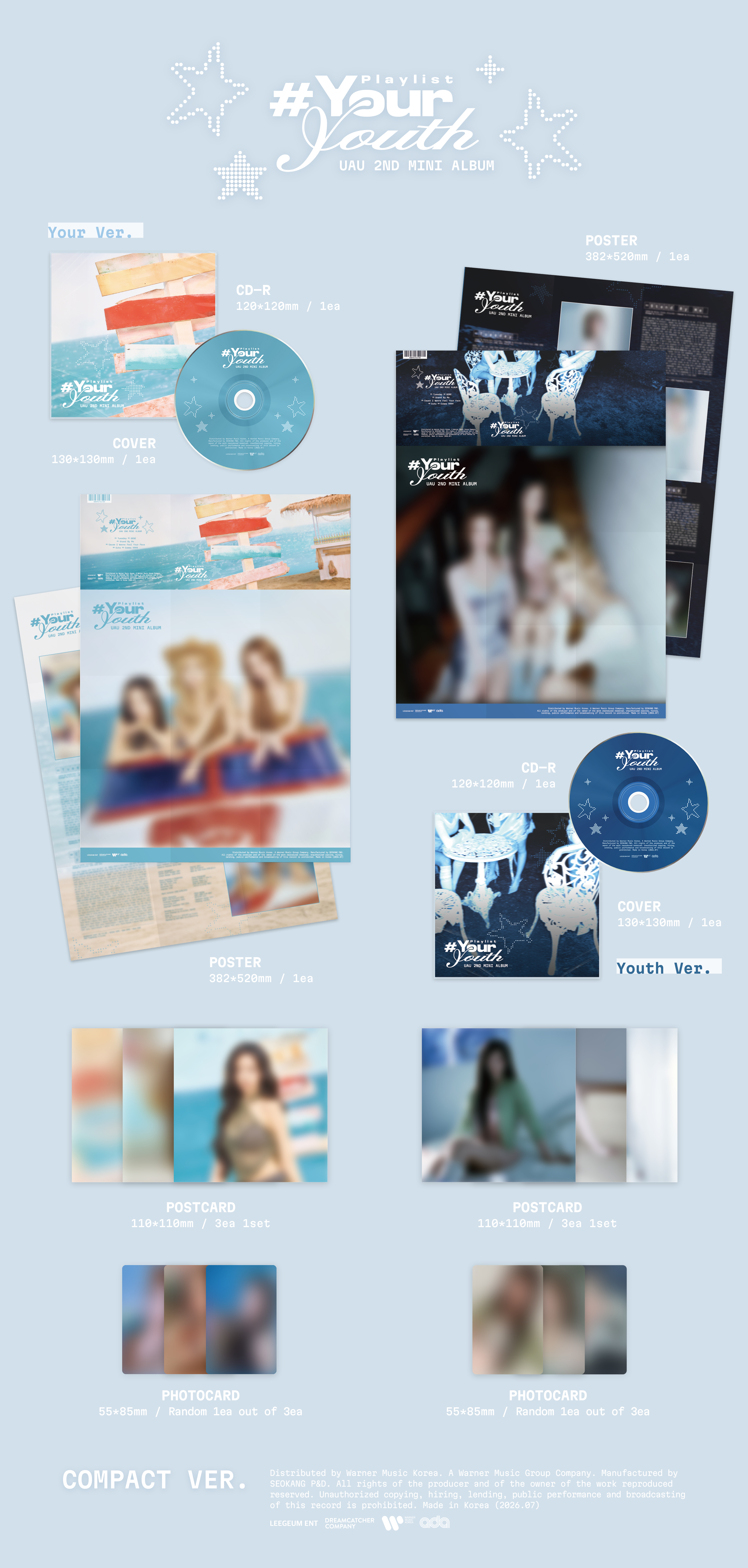 UAU - Playlist # Your Youth (COMPACT Ver.)
