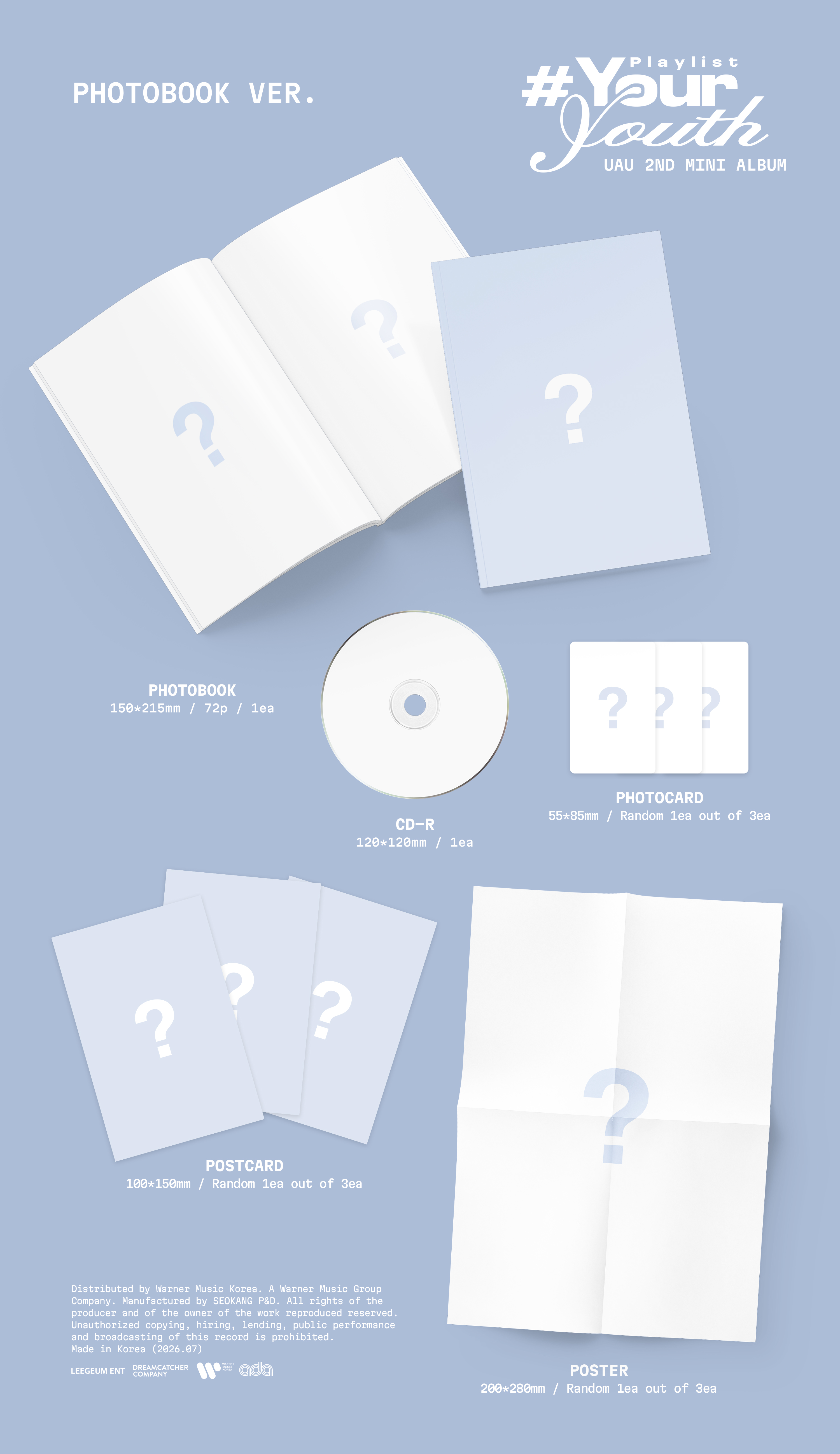 UAU - Playlist #Your Youth (PHOTOBOOK Ver.)