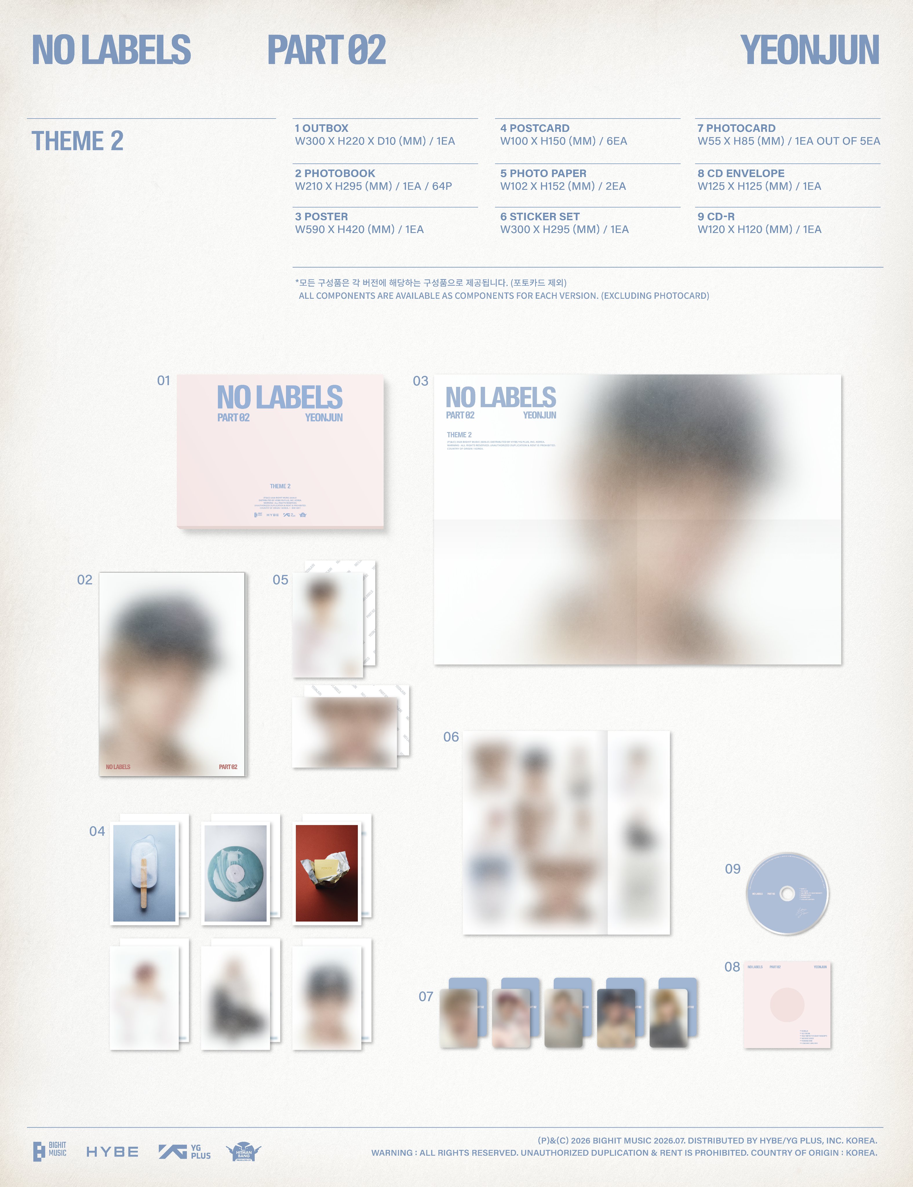 YEONJUN NO LABELS PART 02 THEME 2