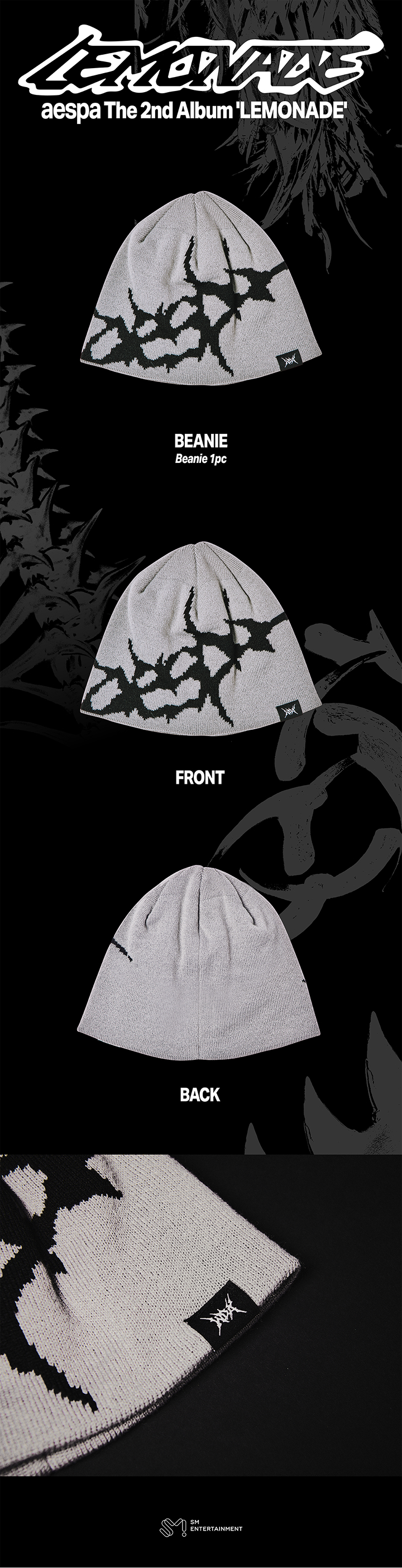 2026 aespa WEEK MAKE IT LEMONADE MD BEANIE