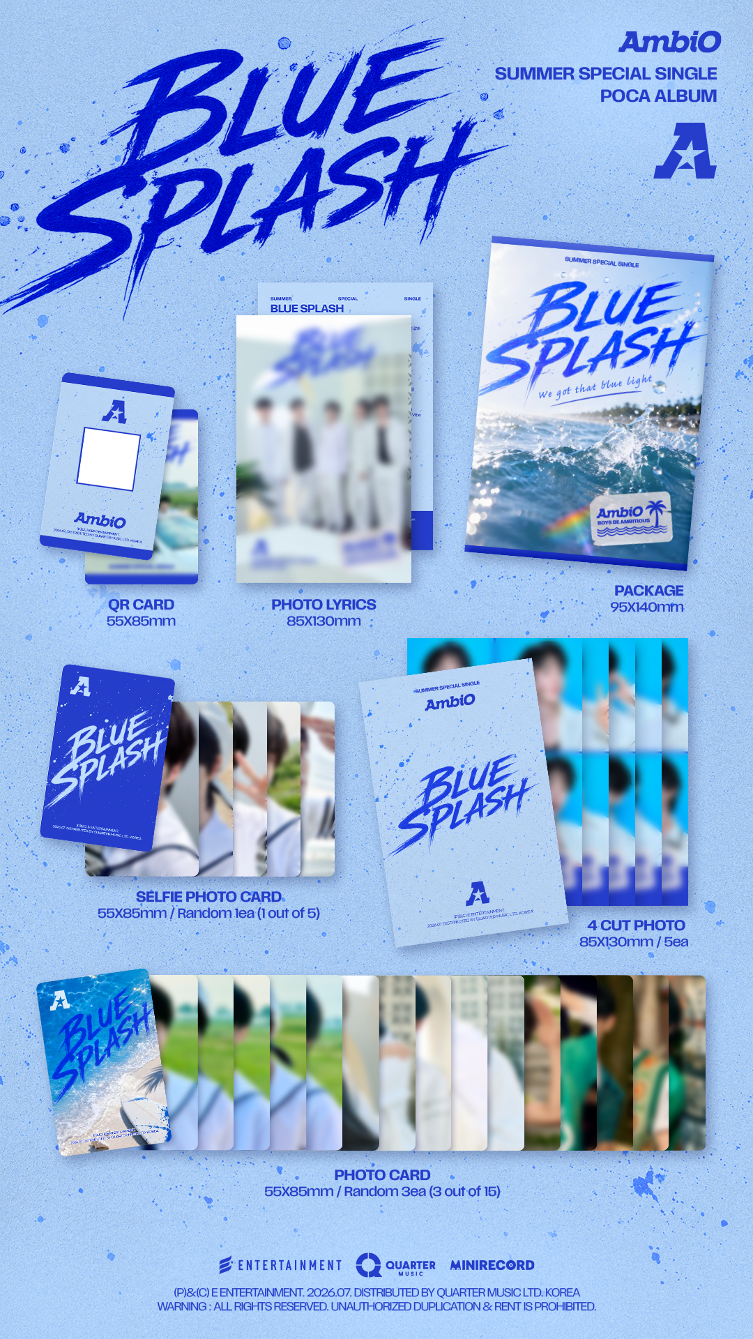 AmbiO - BLUE SPLASH (POCA Ver.)