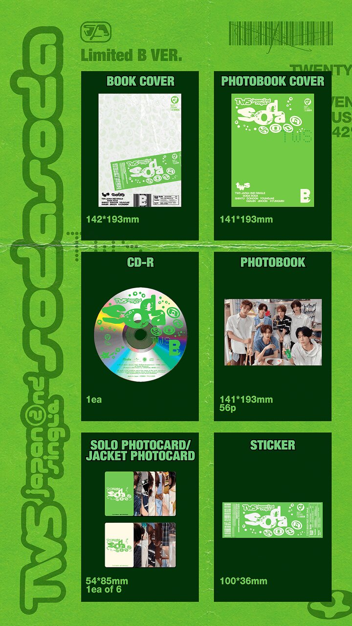 TWS - SODA SODA (Limited Edition B)