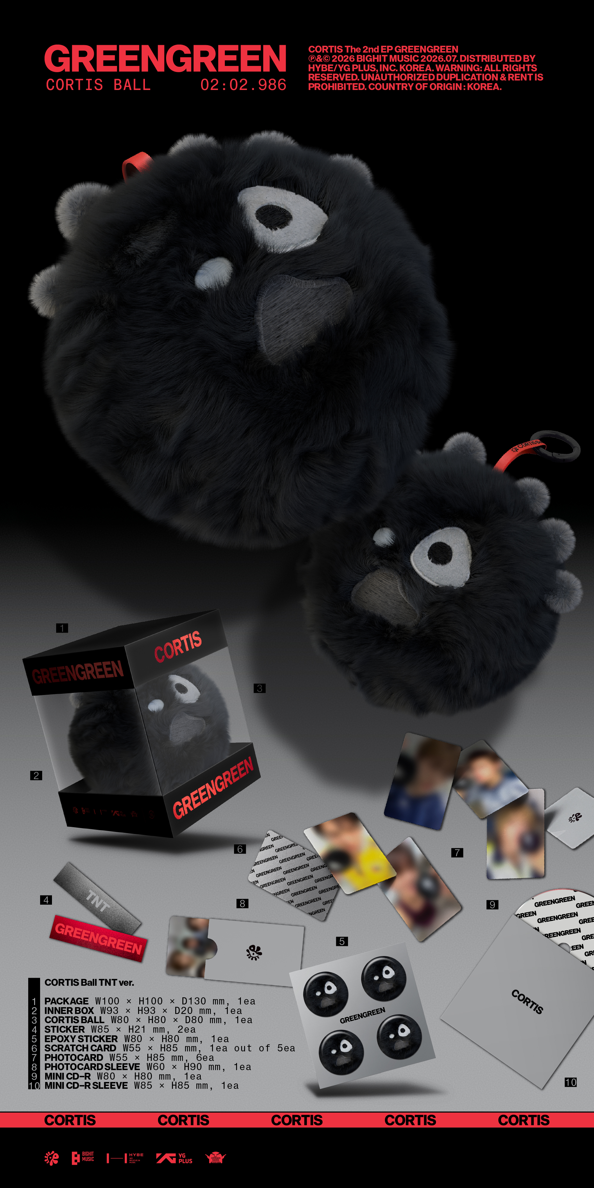 CORTIS - GREENGREEN (CORTIS BALL TNT ver.)