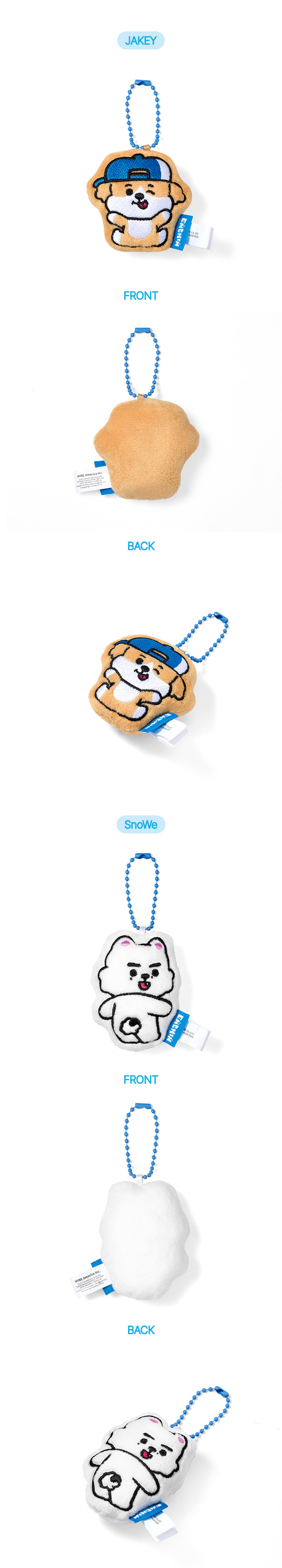 ENHYPEN ENCHIN CUSHION KEYRING
