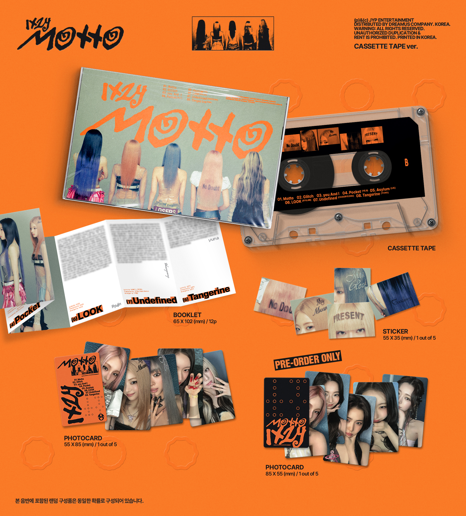 ITZY - Motto (CASSETTE TAPE)