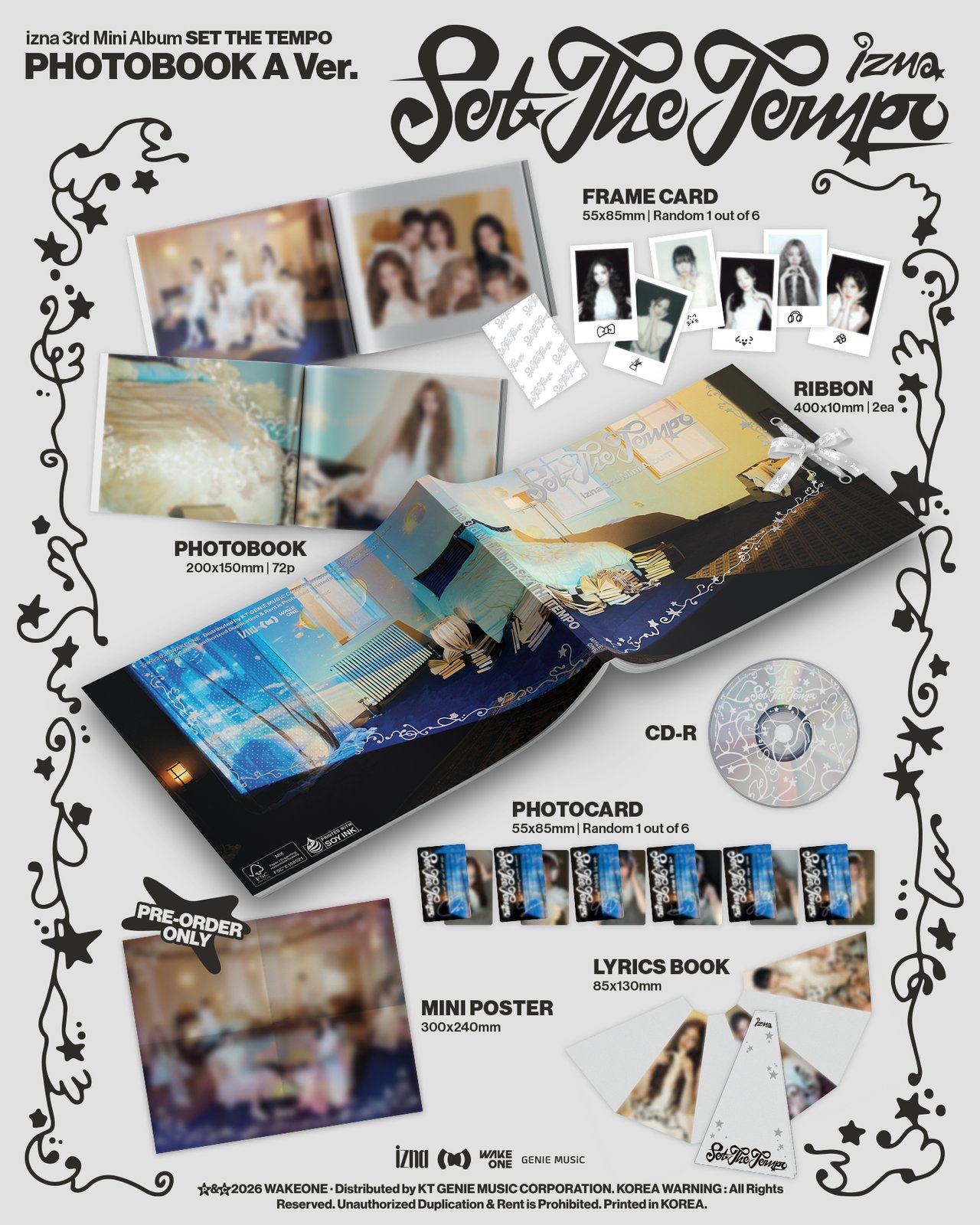 izna - SET THE TEMPO (PHOTOBOOK A ver.)