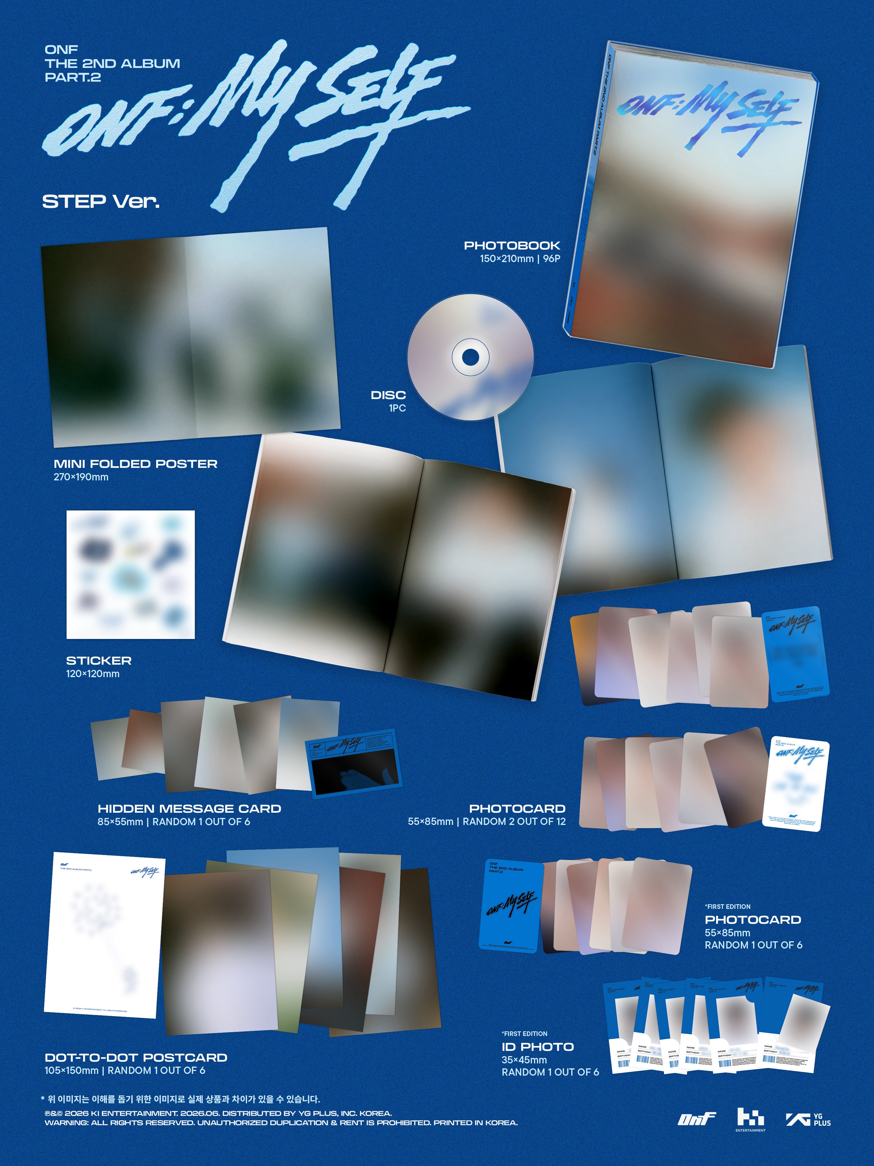 ONF - ONF:MY SELF (PHOTOBOOK STEP ver.)
