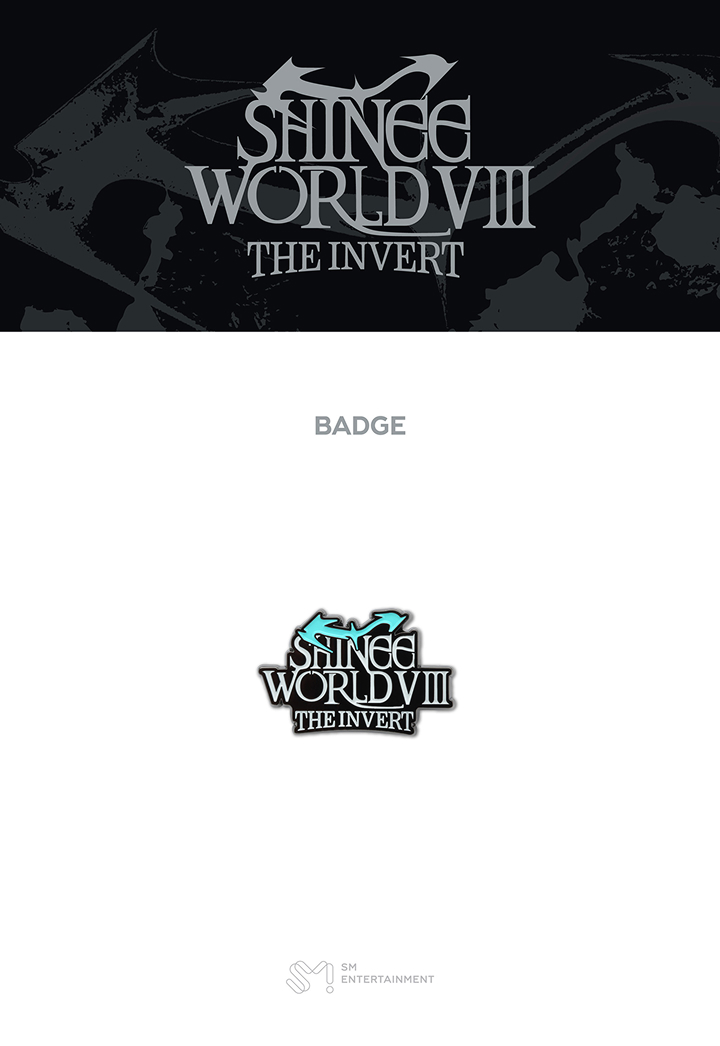 2026 SHINee WORLD VIII 'THE INVERT' OFFICIAL MD : BADGE