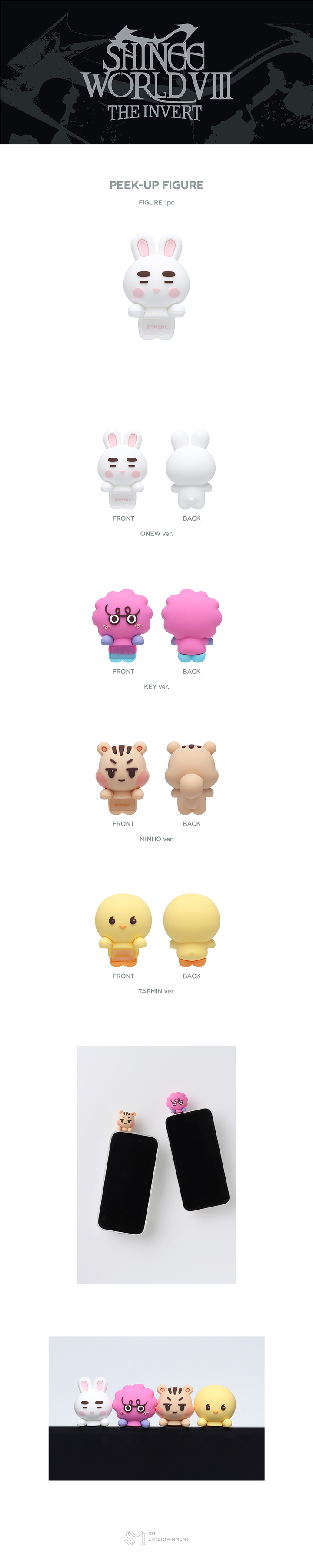 2026 SHINee WORLD VIII 'THE INVERT' OFFICIAL MD : PEEK UP FIGURE