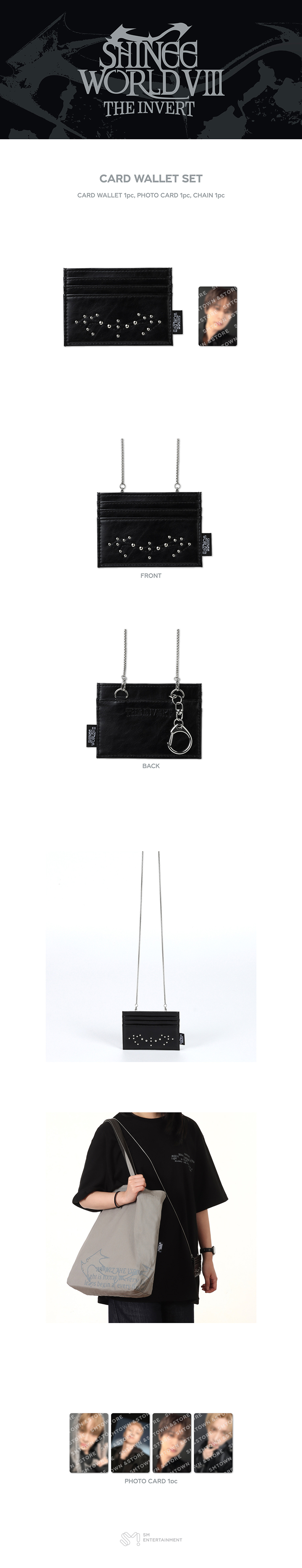 2026 SHINee WORLD VIII 'THE INVERT' OFFICIAL MD : CARD WALLET
