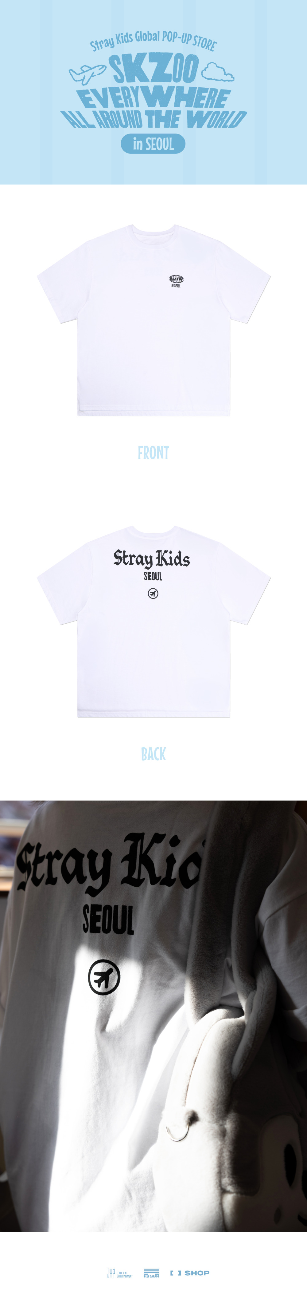 SKZOO T-SHIRT SEOUL Ver. - SKZOO Everywhere All Around The World
