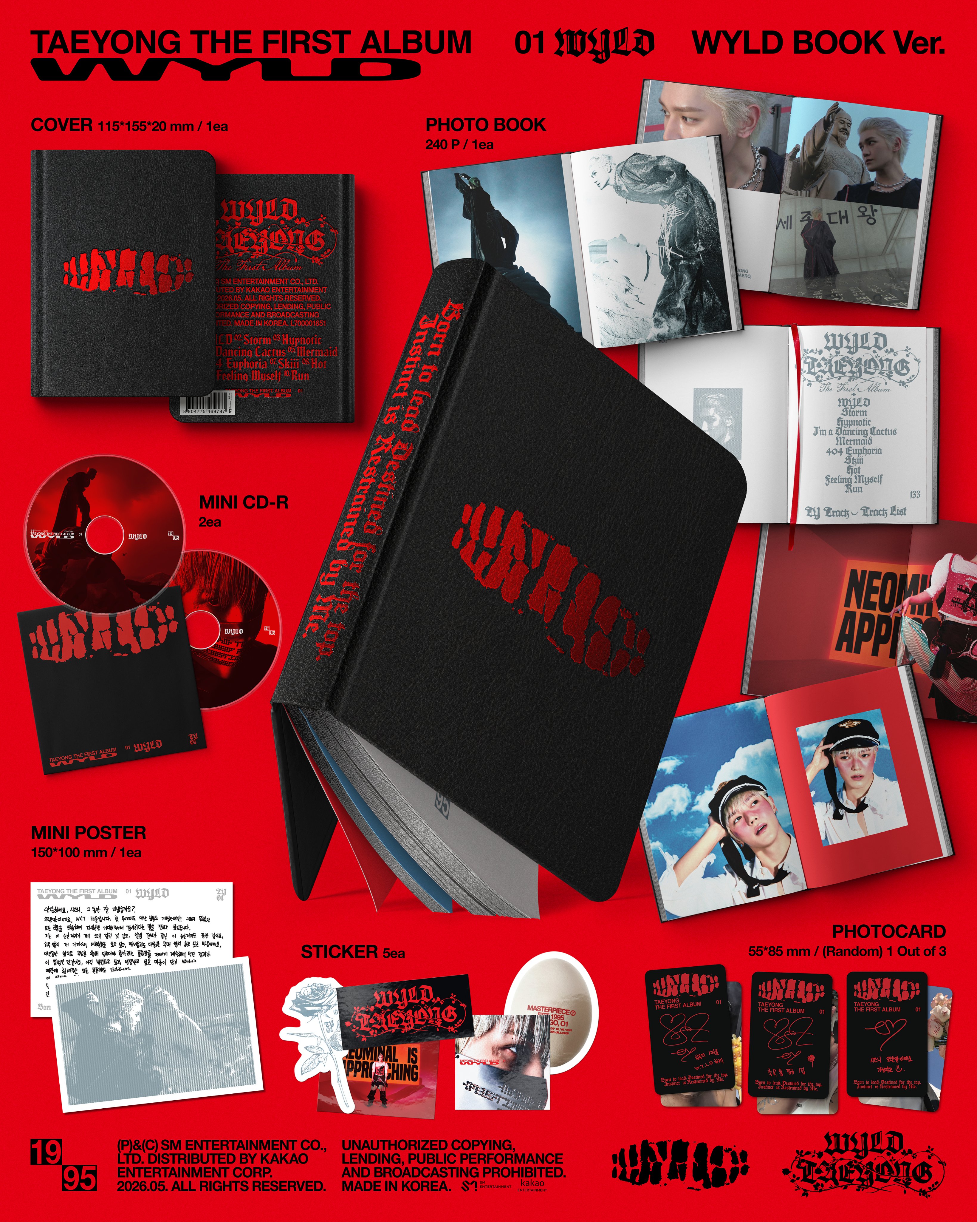 TAEYONG - WYLD (WYLD BOOK version)