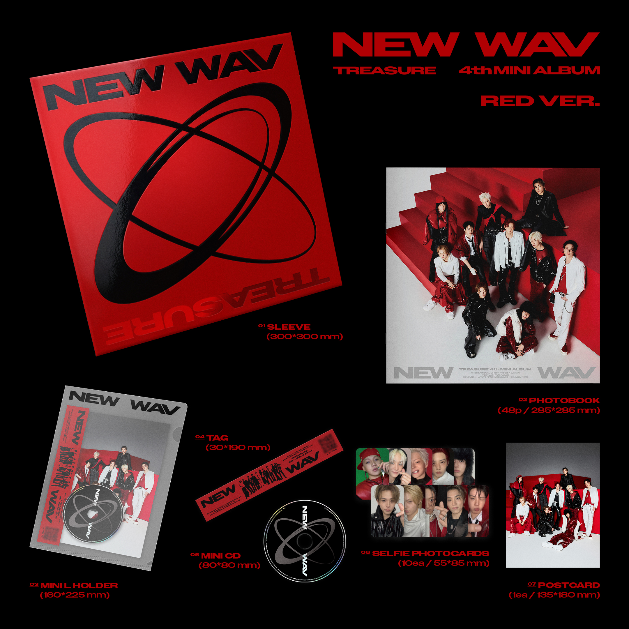 TREASURE - NEW WAV (RED version)