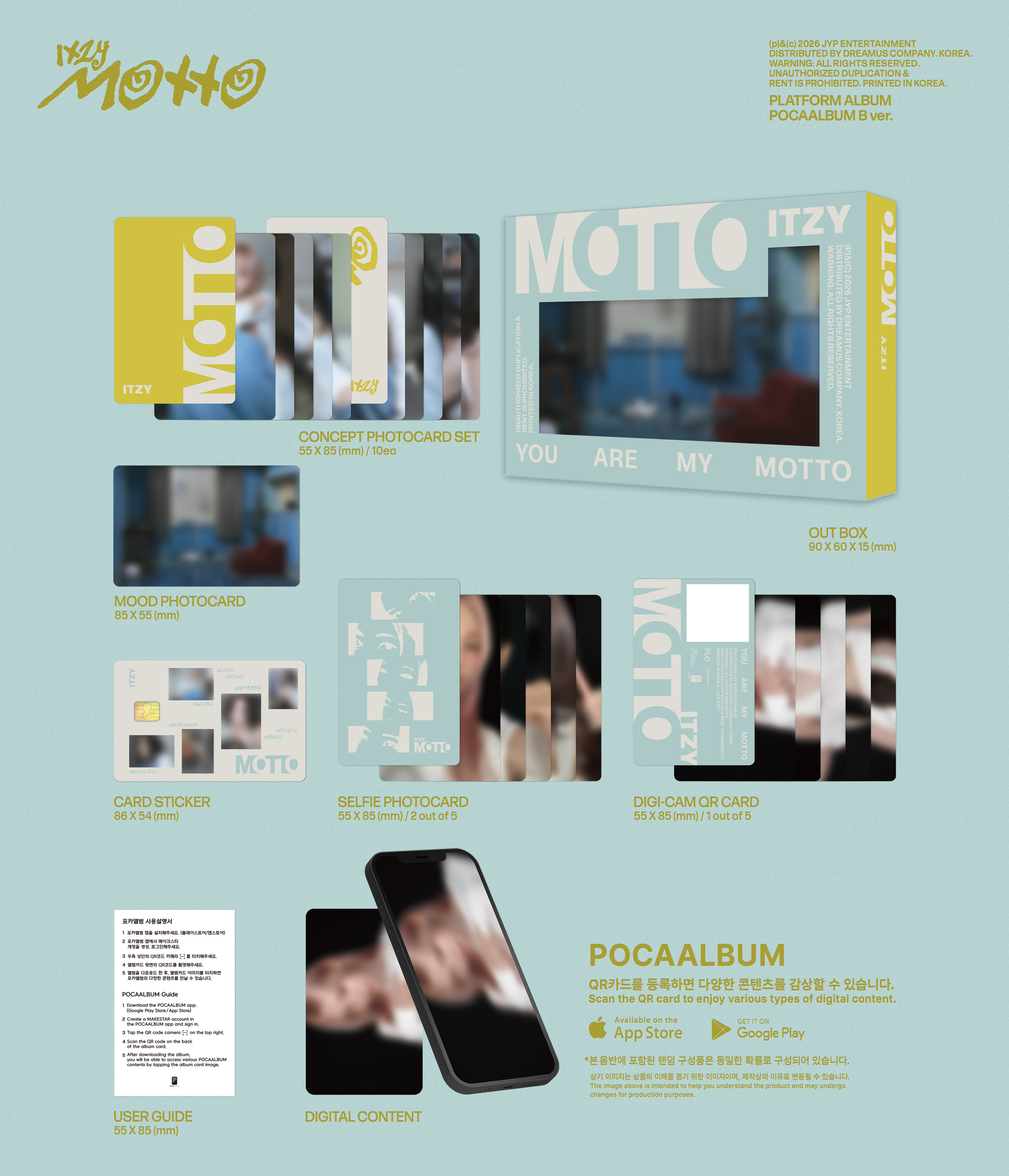 ITZY - Motto (PLATFORM POCA ALBUM B)