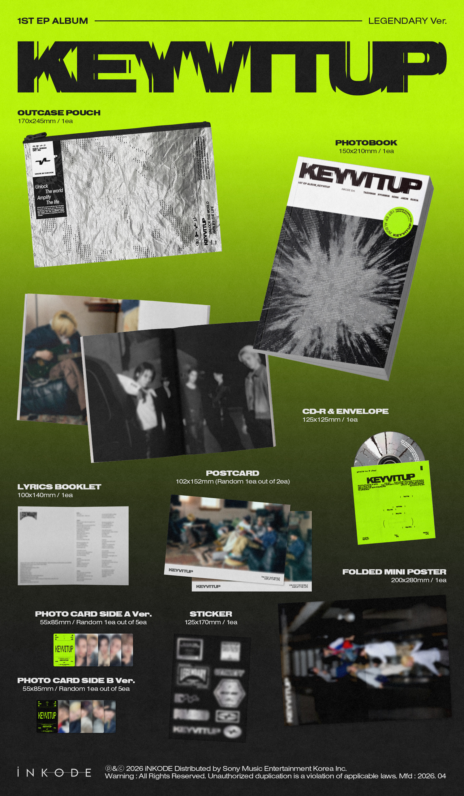 KEYVITUP - KEYVITUP LEGENDARY version