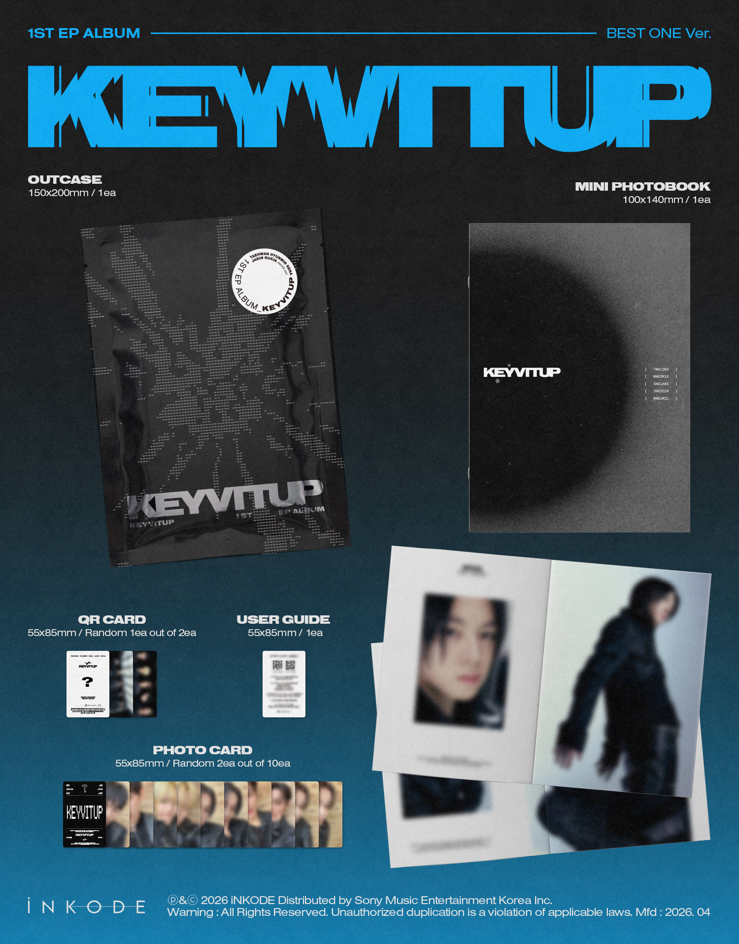 KEYVITUP - KEYVITUP (BEST ONE Version Platform Album)