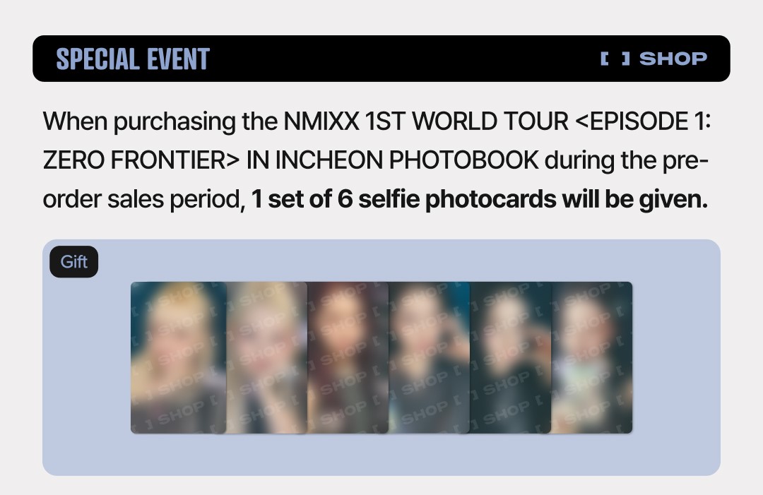 NMIXX FANS SHOP POB Incheon