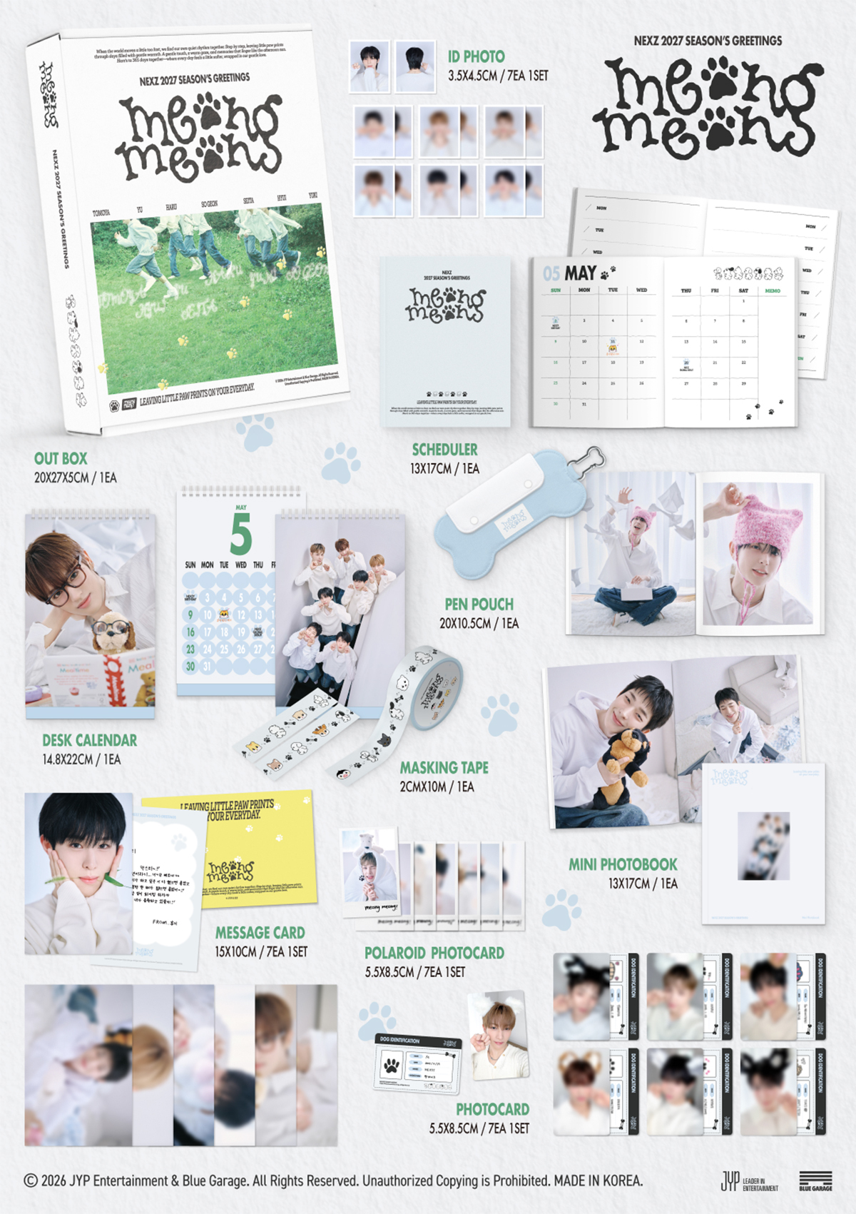 NEXZ - 2027 SEASON'S GREETINGS [meong meong]