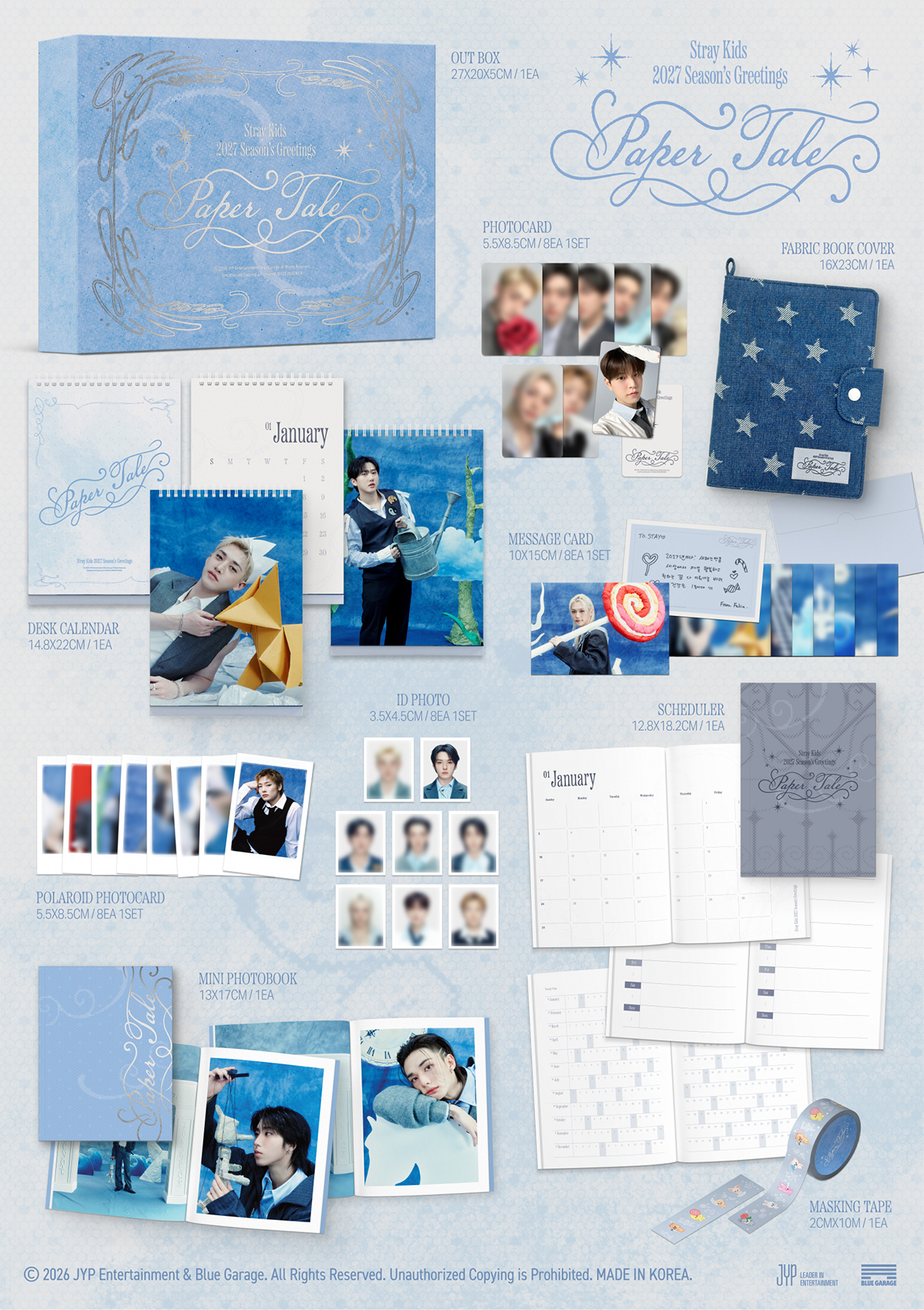 Stray Kids - 2027 SEASON'S GREETINGS [Paper Tale]