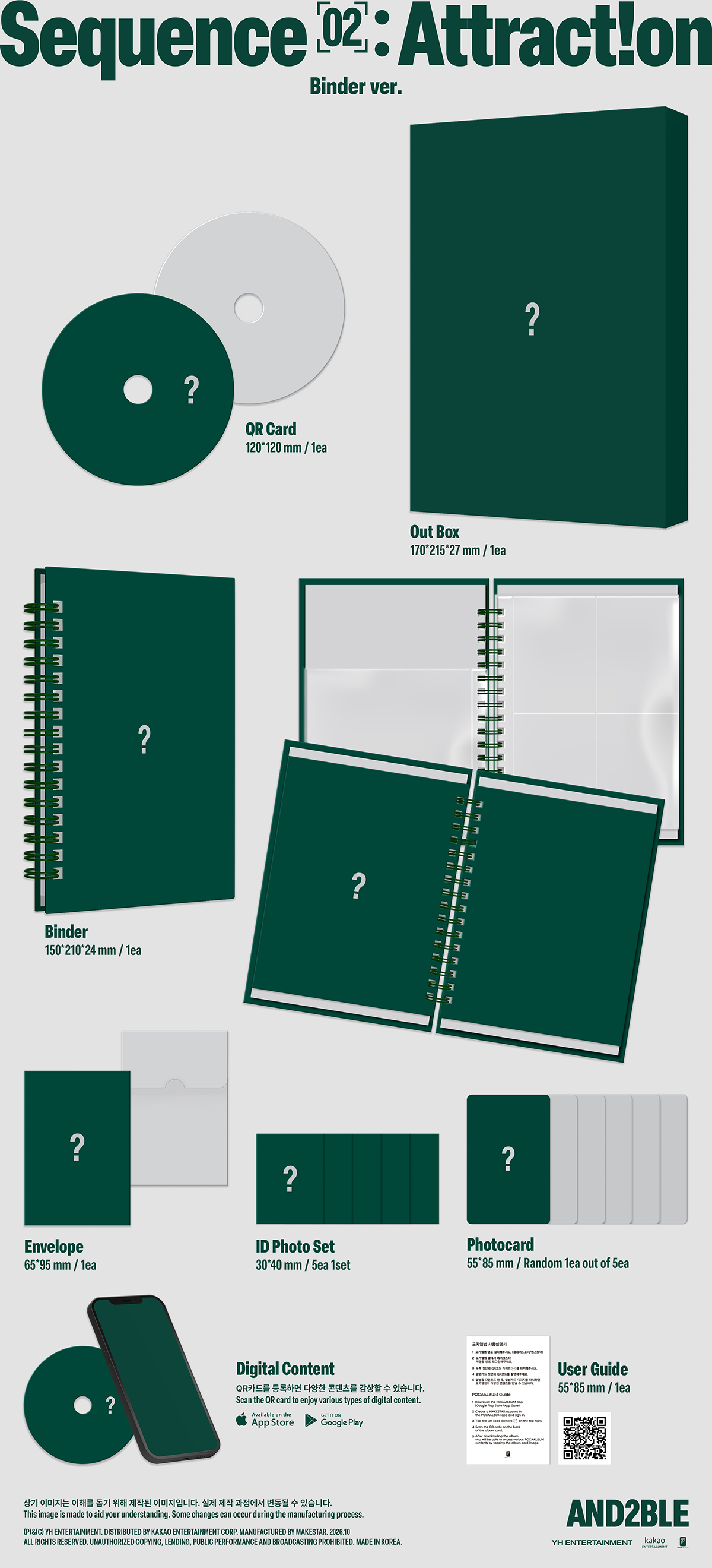 AND2BLE - Sequence 02: Attraction (Binder ver.)