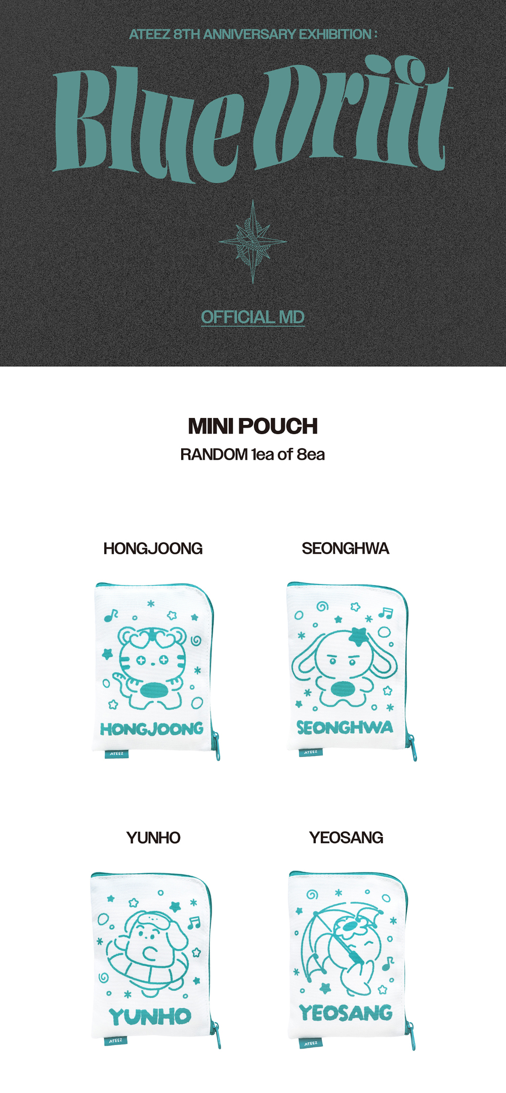 ATEEZ MINI POUCH