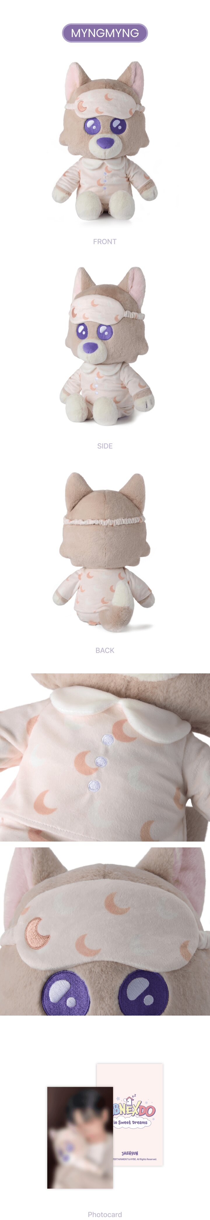 BOYNEXTDOOR - BBNEXDO in Sweet Dreams PLUSH DOLL