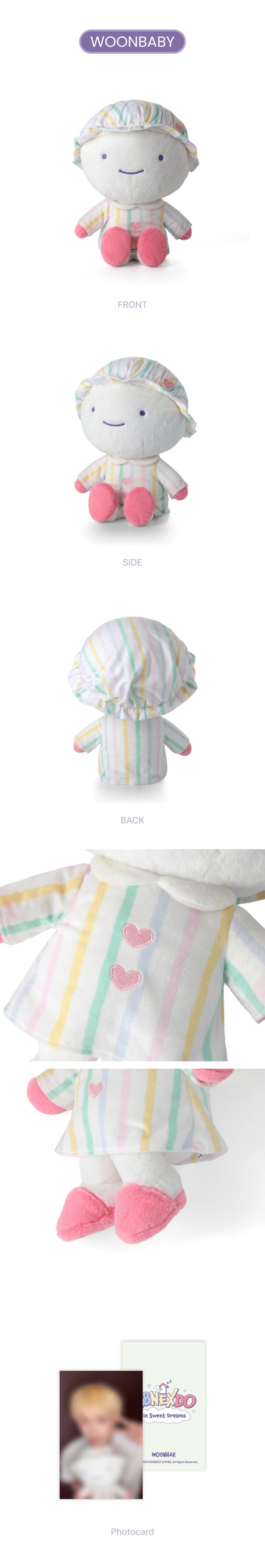 BOYNEXTDOOR - BBNEXDO in Sweet Dreams PLUSH DOLL