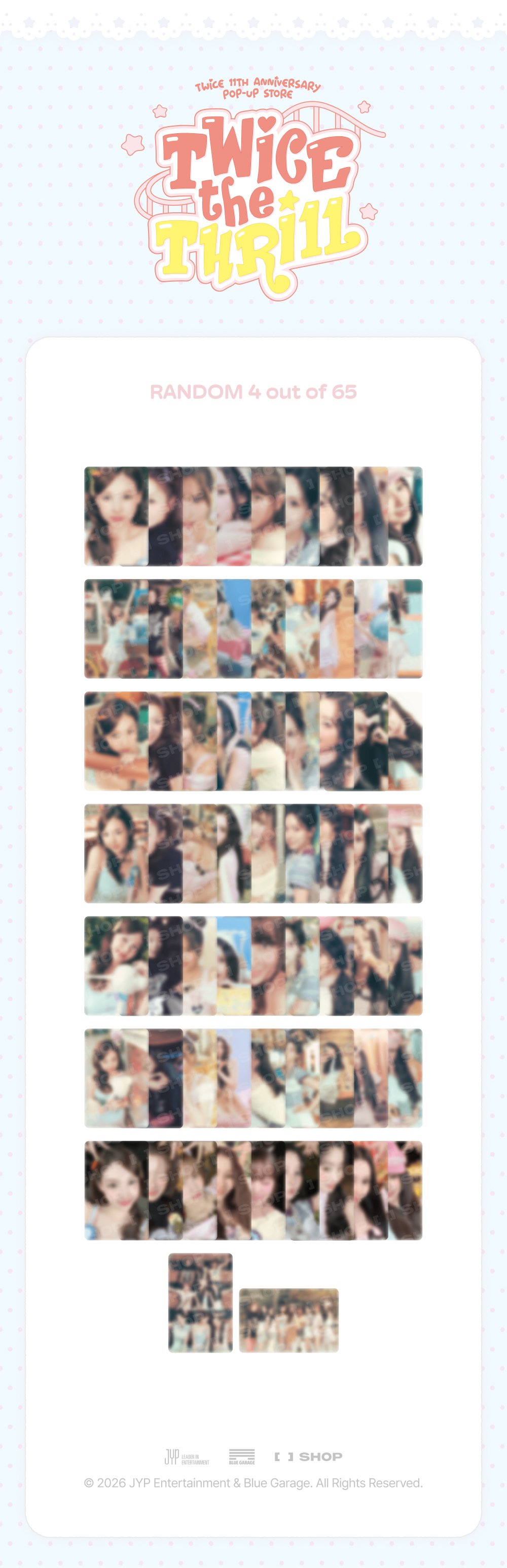TRADING CARD - TWICE THE THRILL