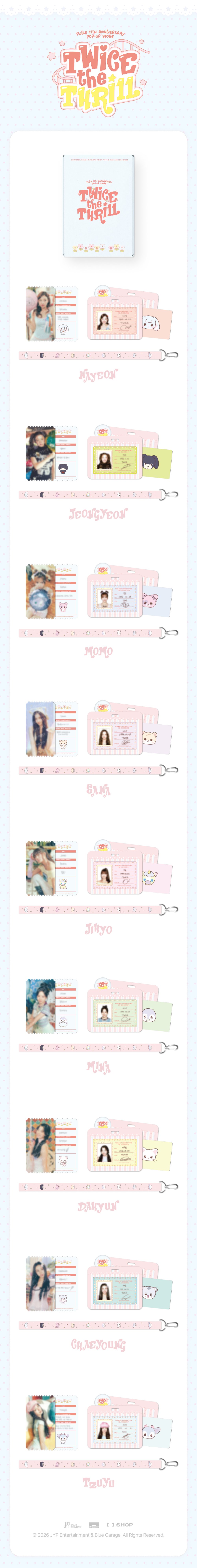 TWICE LAND TICKET SET - TWICE THE THRILL