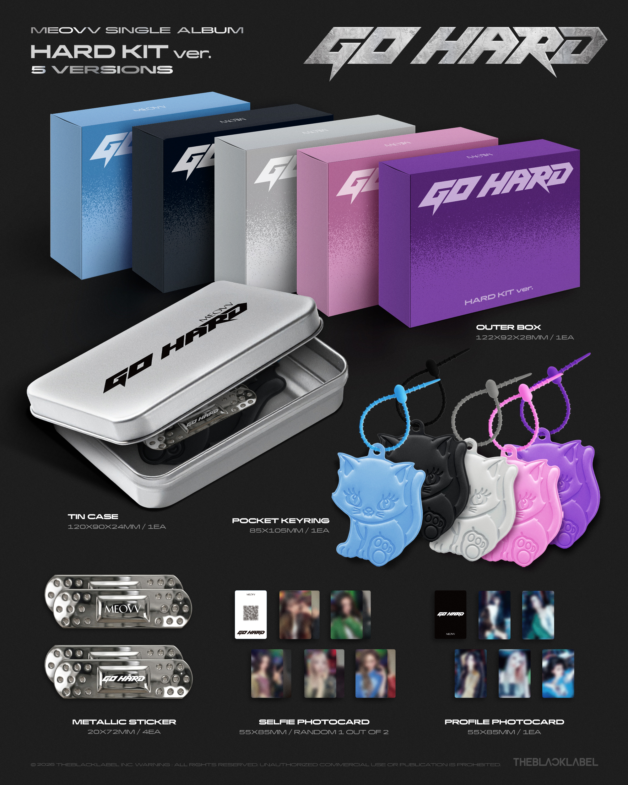 MEOVV - GO HARD (KiT ver.)