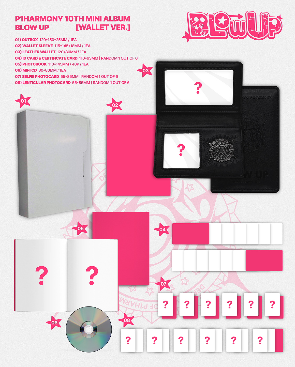 P1Harmony - BLOW UP (Wallet ver.)