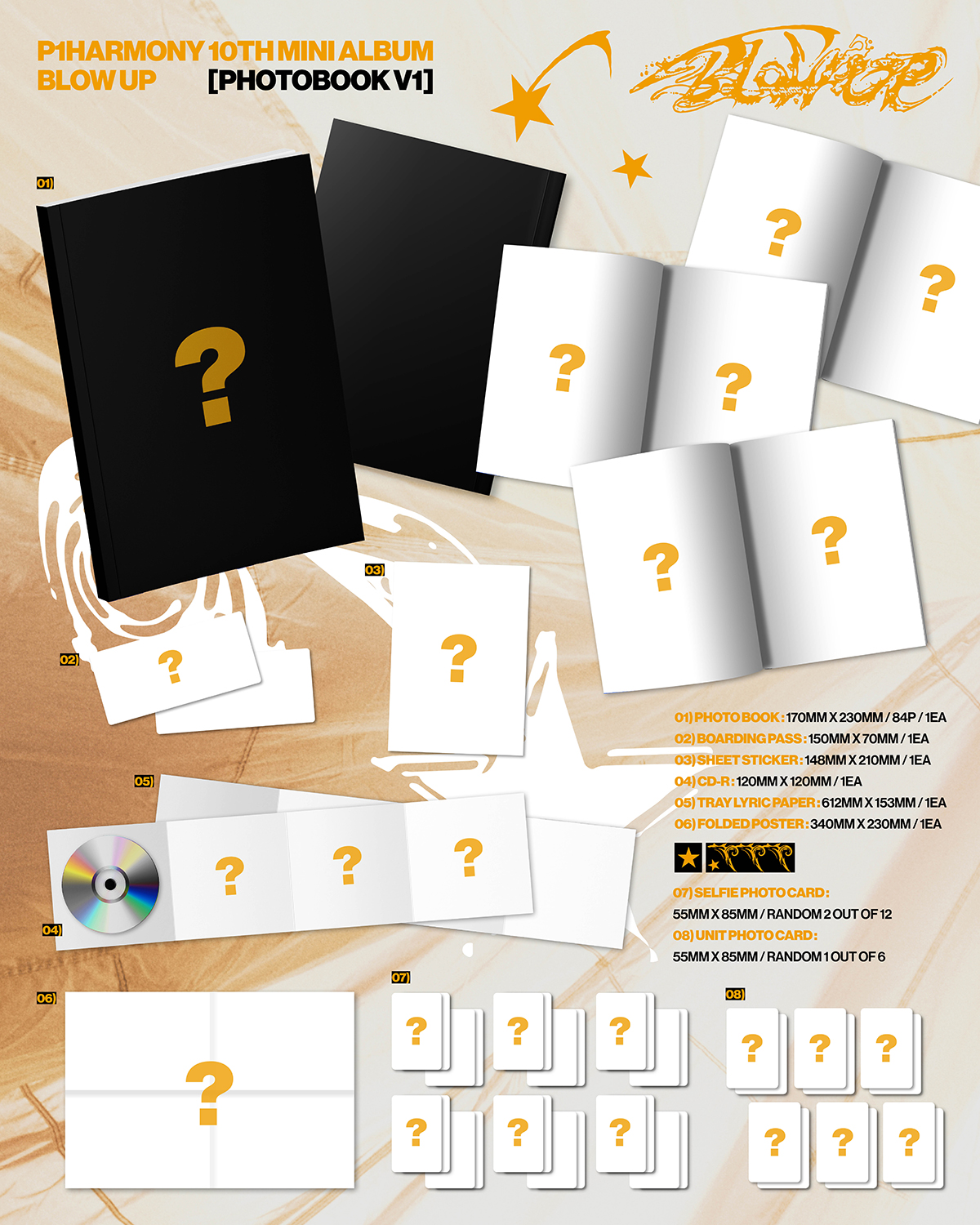 P1Harmony - BLOW UP (Photobook V1)