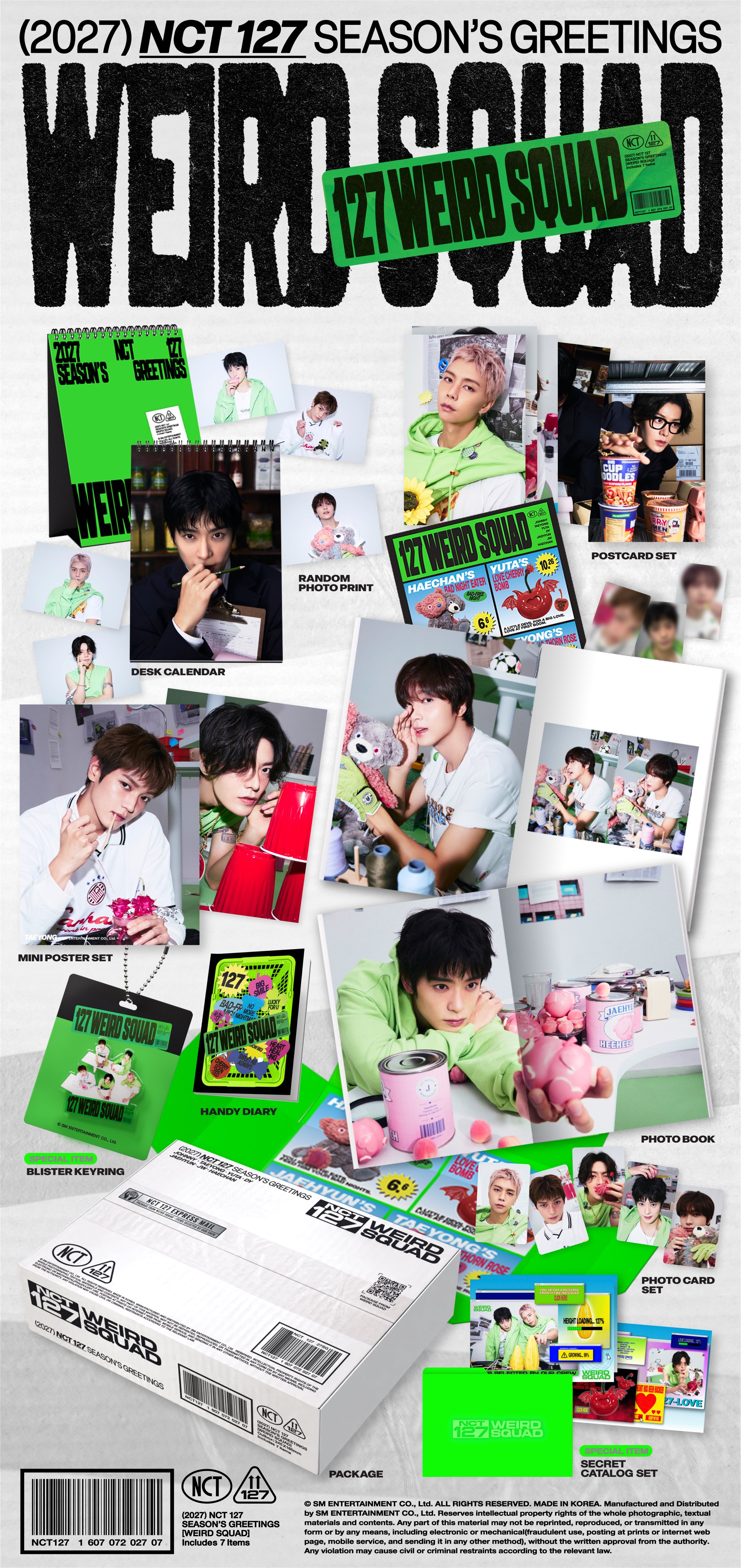 NCT 127 2027 SEASON'S GREETINGS