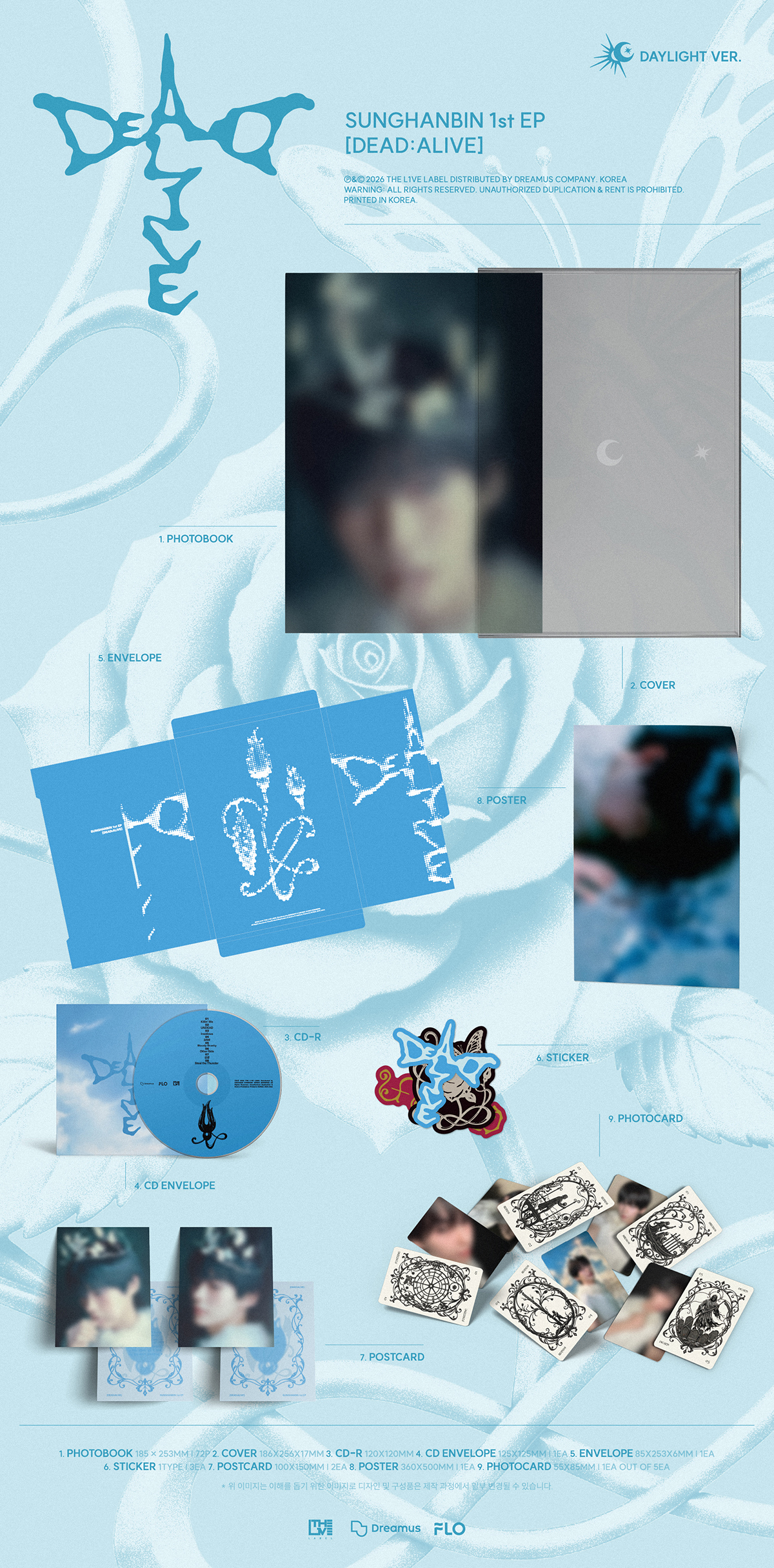 SUNGHANBIN - DEAD:ALIVE (Photobook DAYLIGHT)