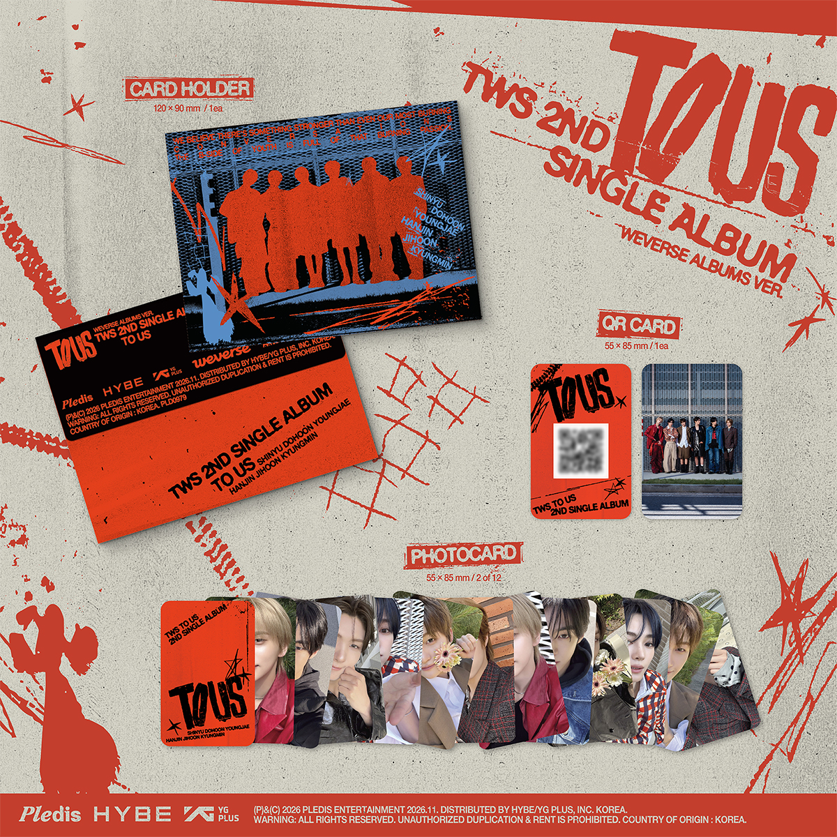 TWS - TO US (Weverse Albums ver.)