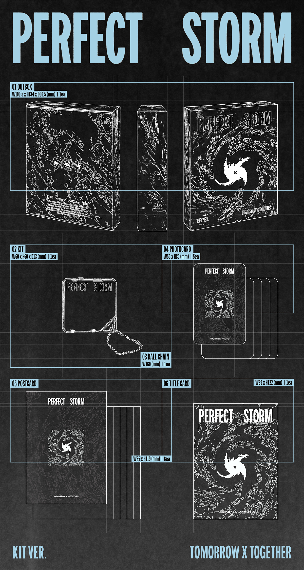 TXT - PERFECT STORM (KiT ver.)