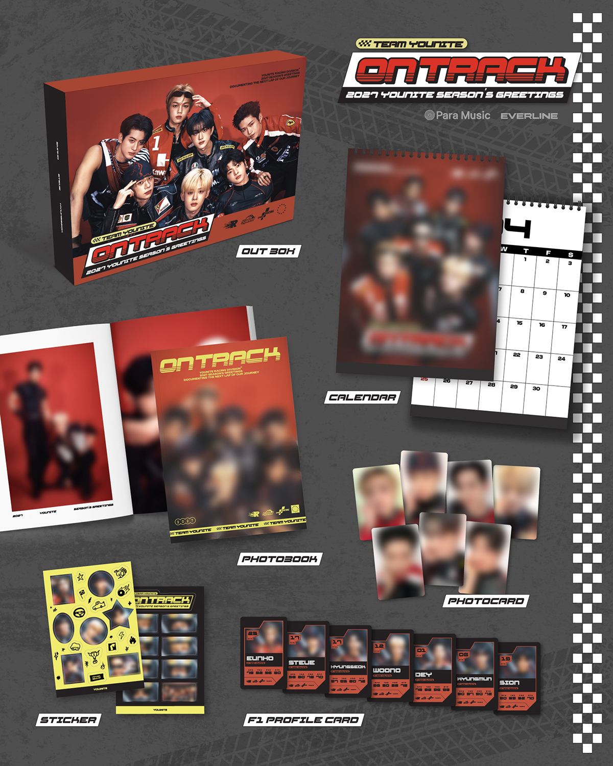 YOUNITE - 2027 SEASON'S GREETINGS 'TEAM YOUNITE: ON TRACK'