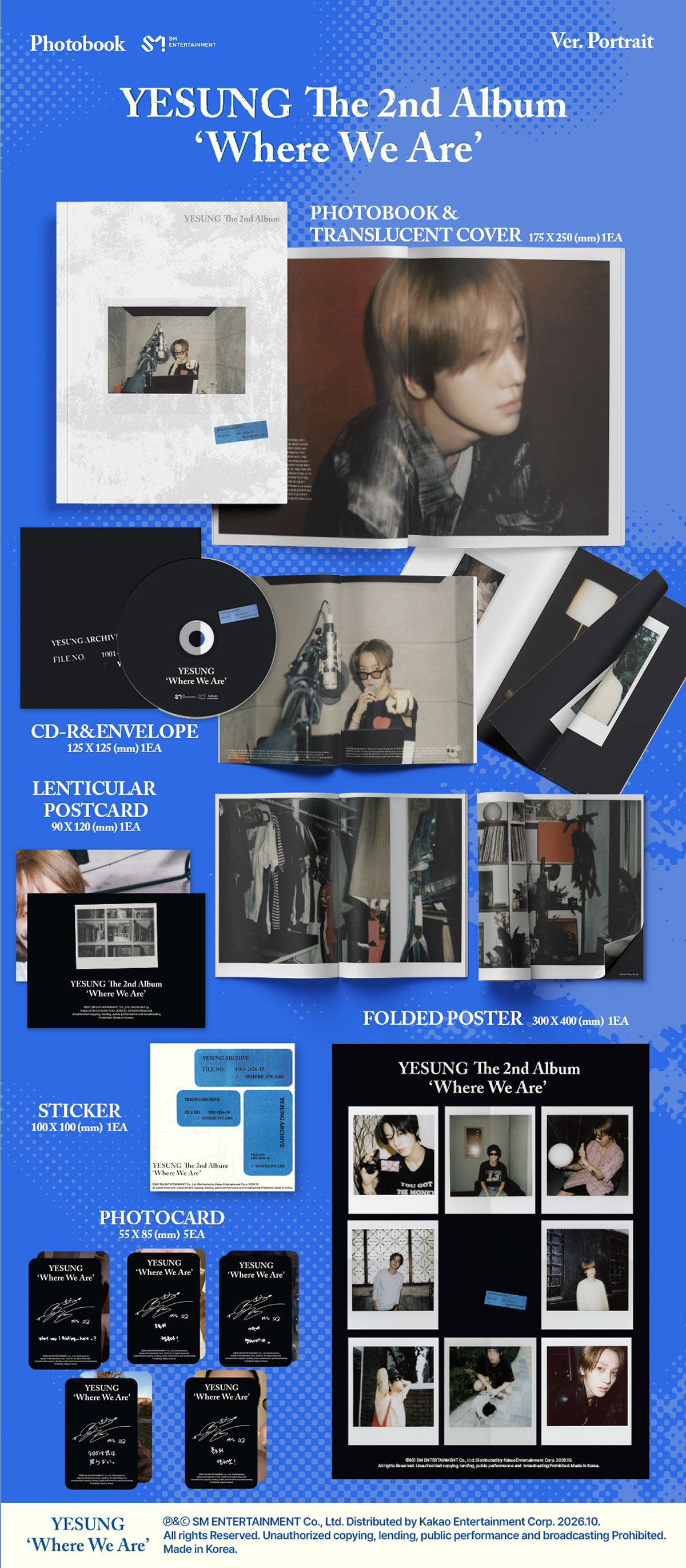 Yesung - Where We Are (Photobook Portrait)