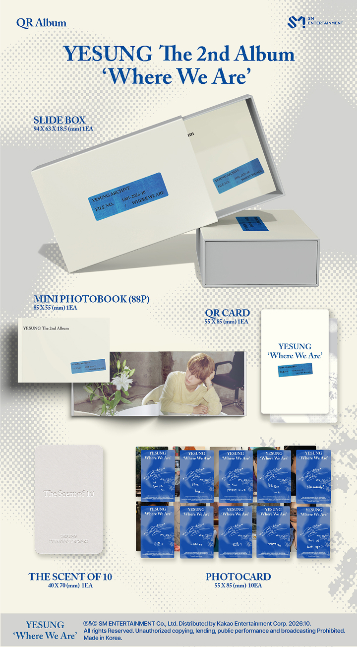 Yesung - Where We Are (QR ver.)