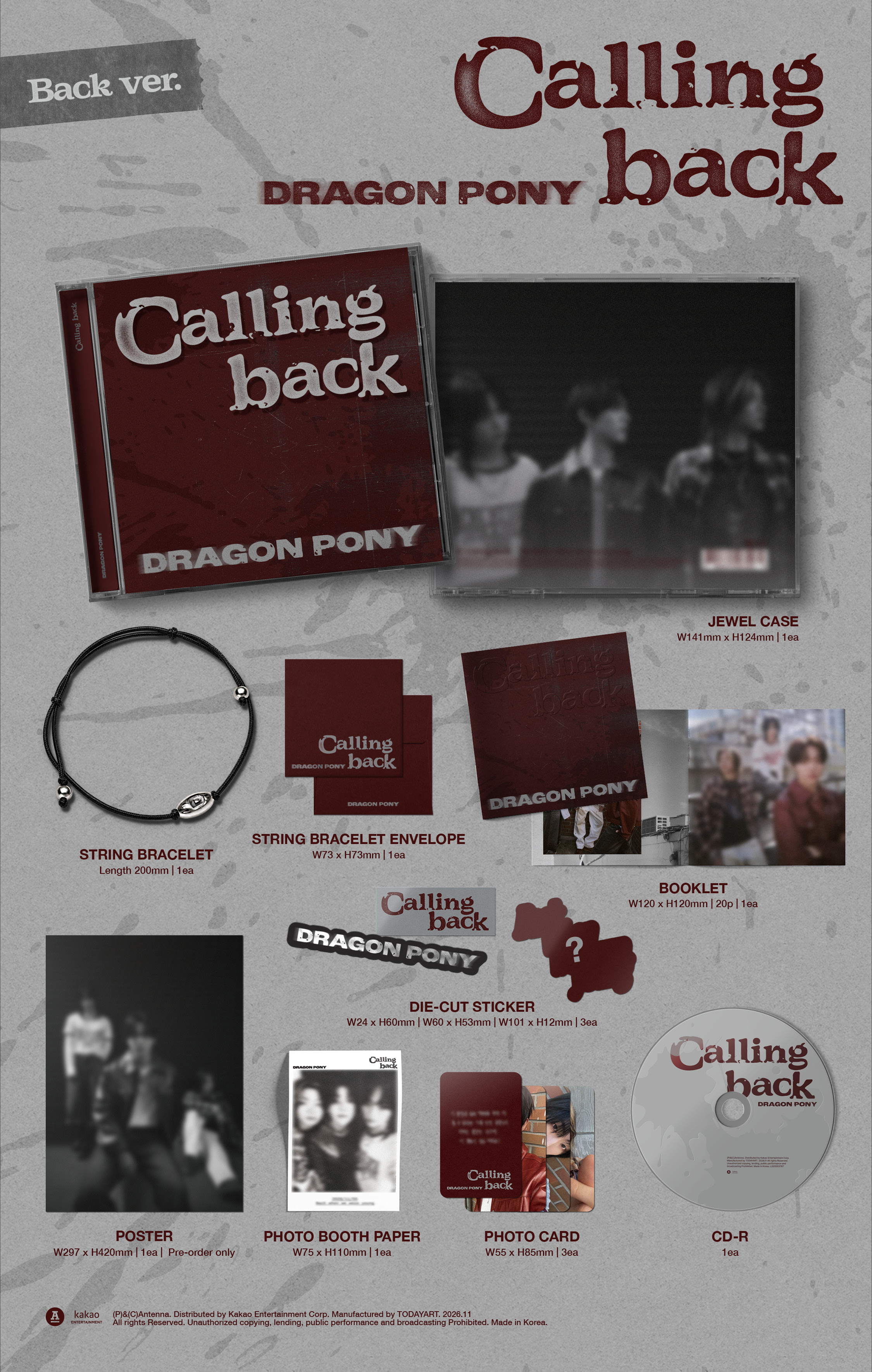 Dragon Pony - Calling back (Back ver.)