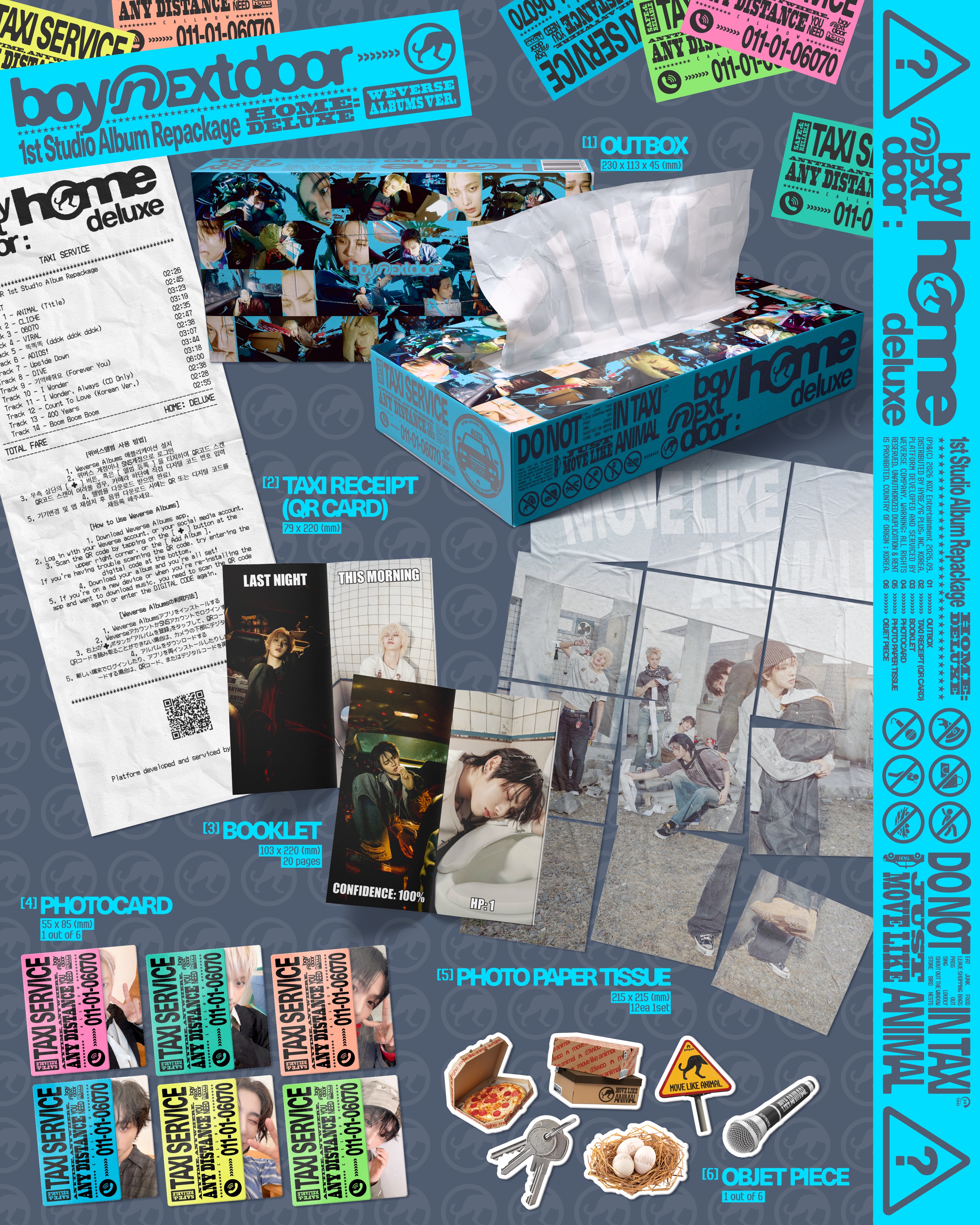 BOYNEXTDOOR - HOME DELUXE (Weverse Albums ver.)