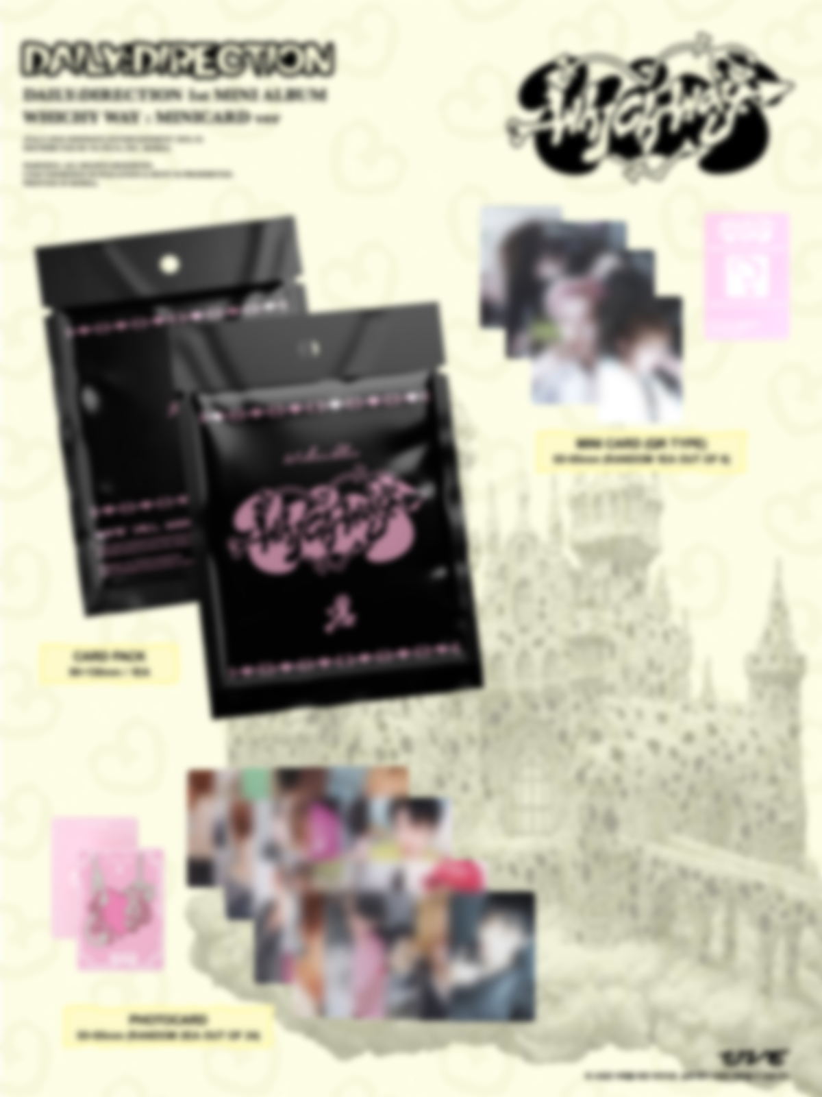 DAILY:DIRECTION - WHICH WAY (Minicard ver.)