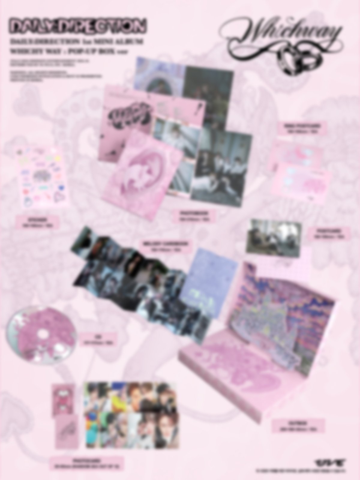 DAILY:DIRECTION - WHICH WAY (Pop-up ver.)