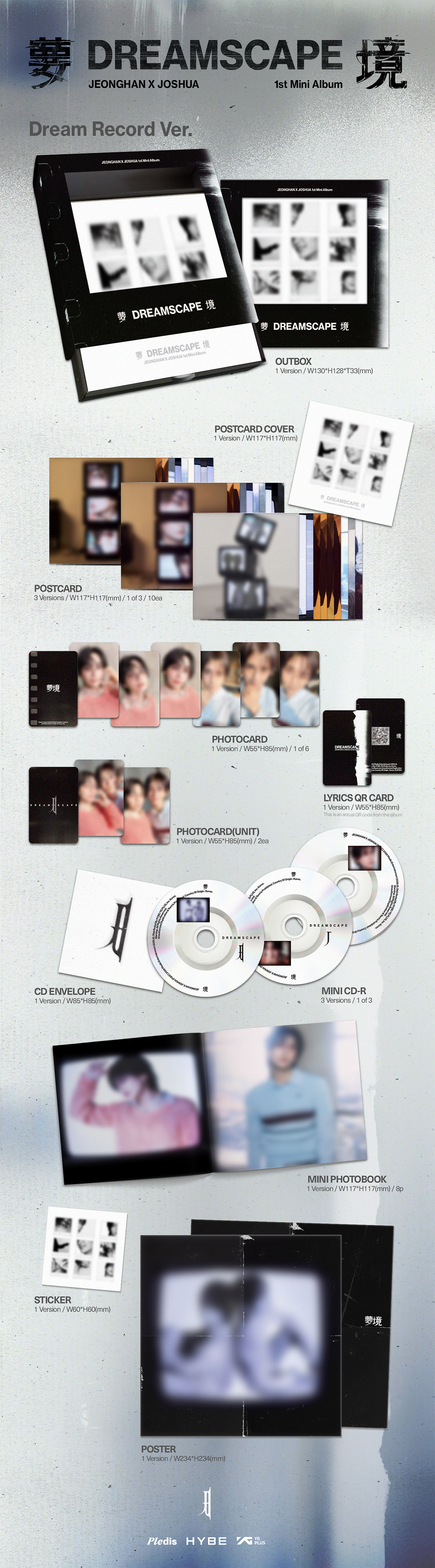 JEONGHAN X JOSHUA DREAMSCAPE (DREAMRECORD Ver.)