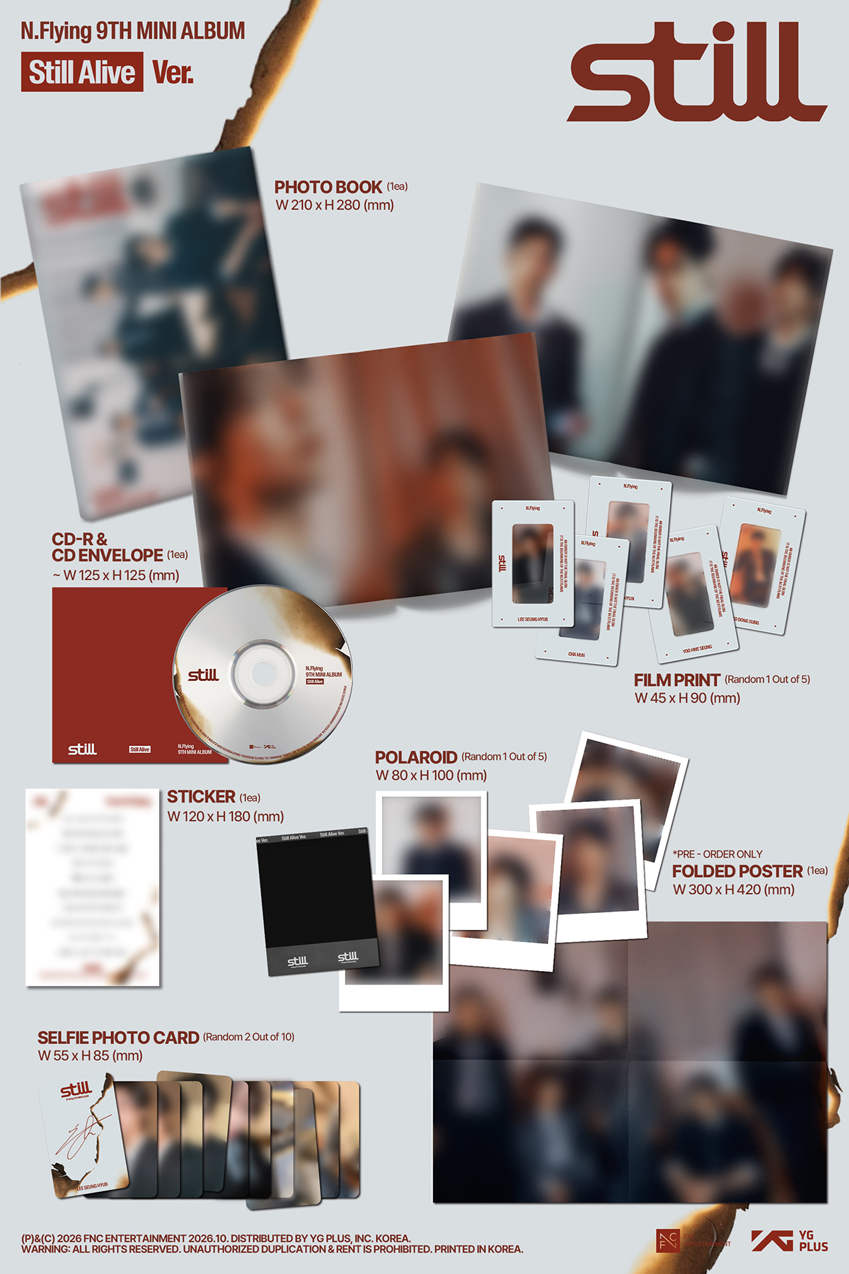 N.Flying - Still (Photobook Ver.)