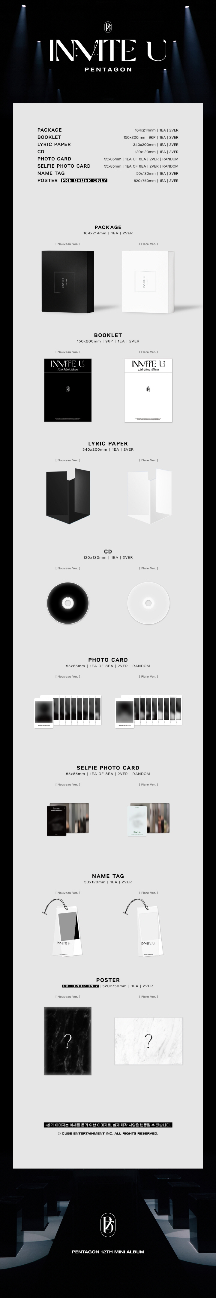 Pentagon In:vite U - Detail