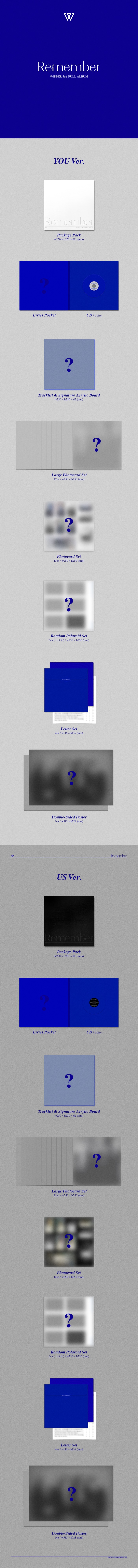 WINNER REMEMBER